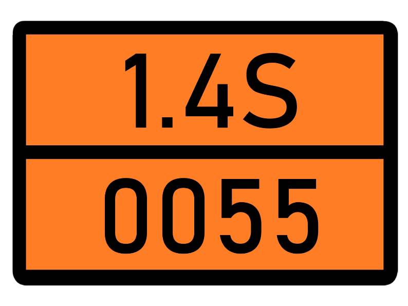 Детальное изображение элемента табличка 1.4s-0055 от ALLPARTS.SU