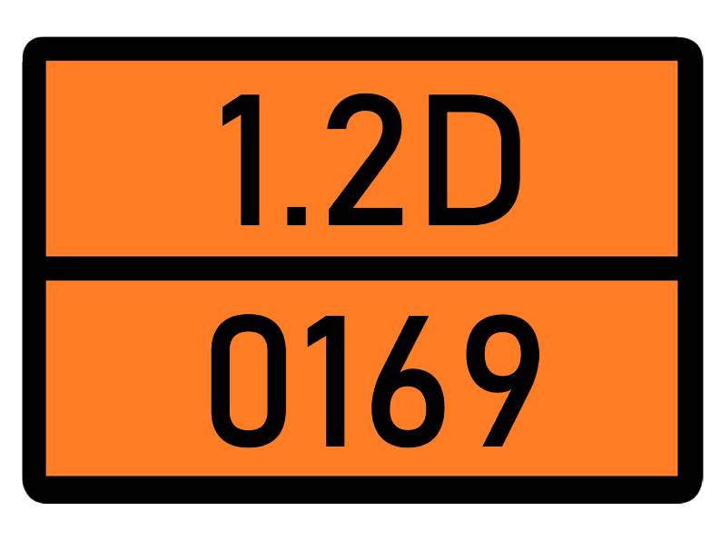 Детальное изображение элемента табличка 1.2d-0169 от ALLPARTS.SU