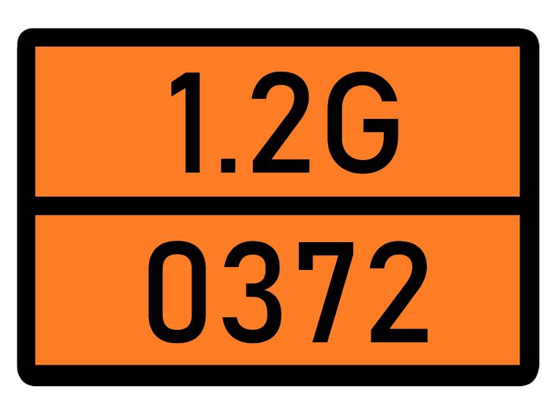 Детальное изображение элемента табличка 1.2g-0372 от ALLPARTS.SU