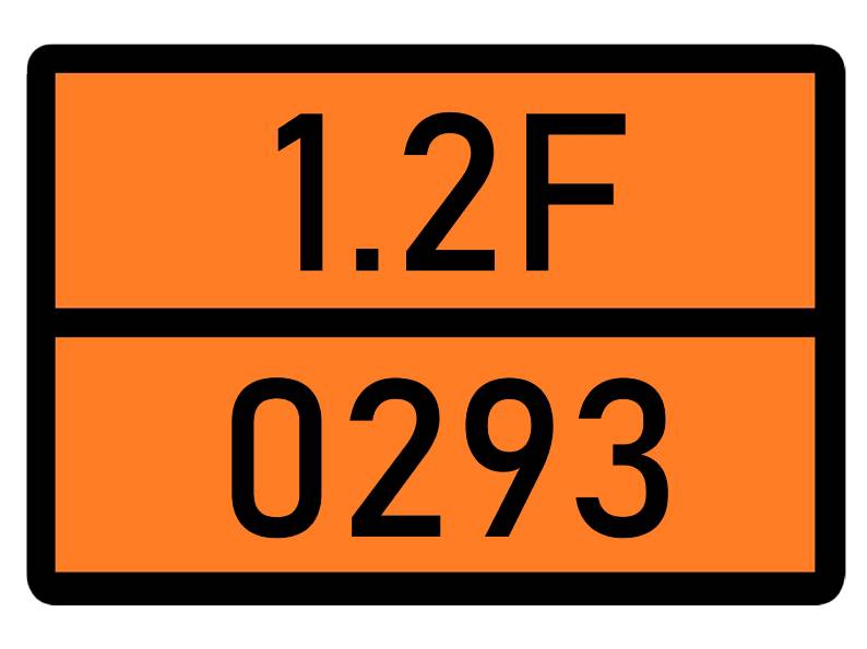 Детальное изображение элемента табличка 1.2f-0293 от ALLPARTS.SU