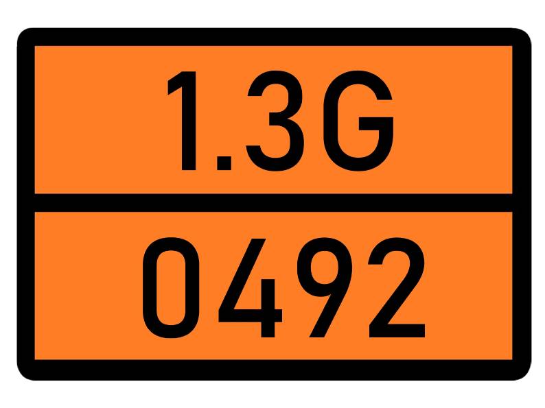 Детальное изображение элемента табличка 1.3g-0492 от ALLPARTS.SU