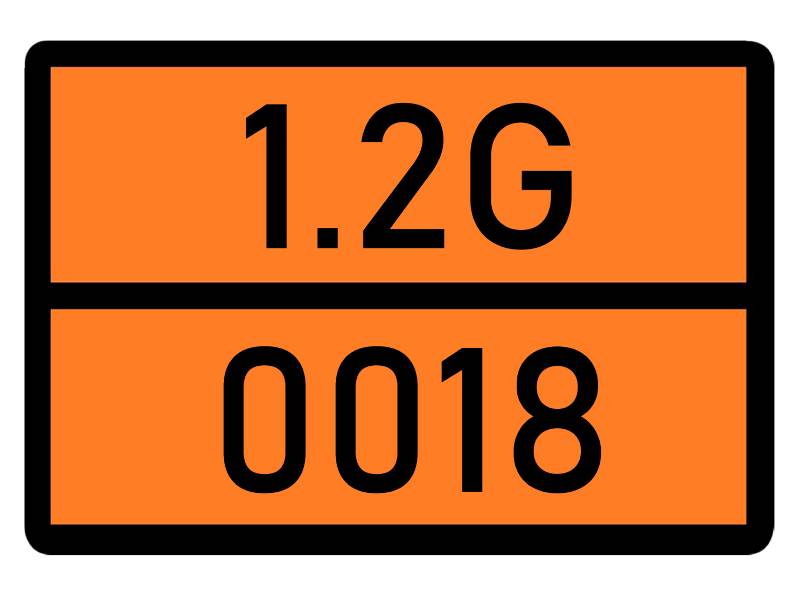Детальное изображение элемента табличка 1.2g-0018 от ALLPARTS.SU