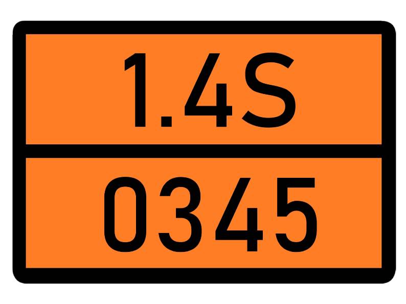 Детальное изображение элемента табличка 1.4s-0345 от ALLPARTS.SU